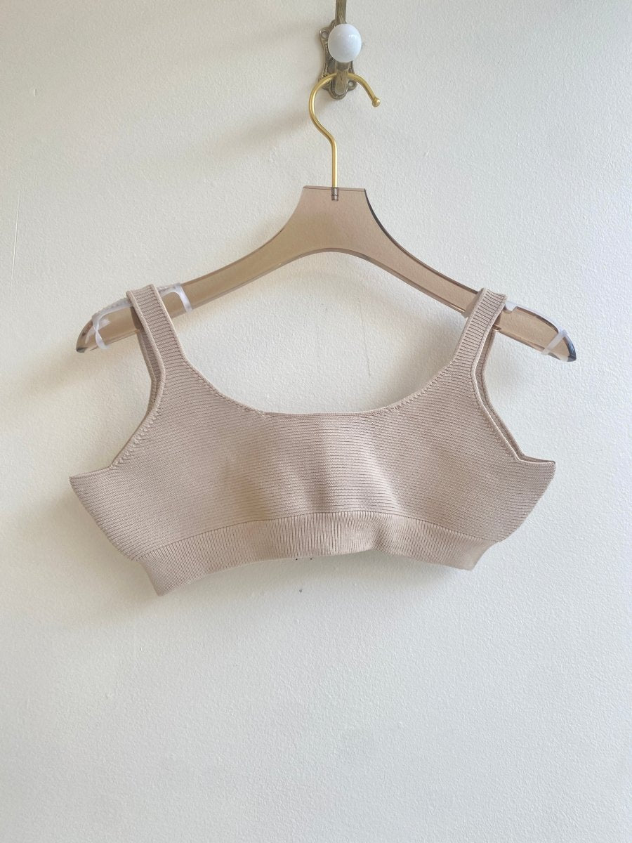 Beige Bari Bikini Top - Made X Hudson