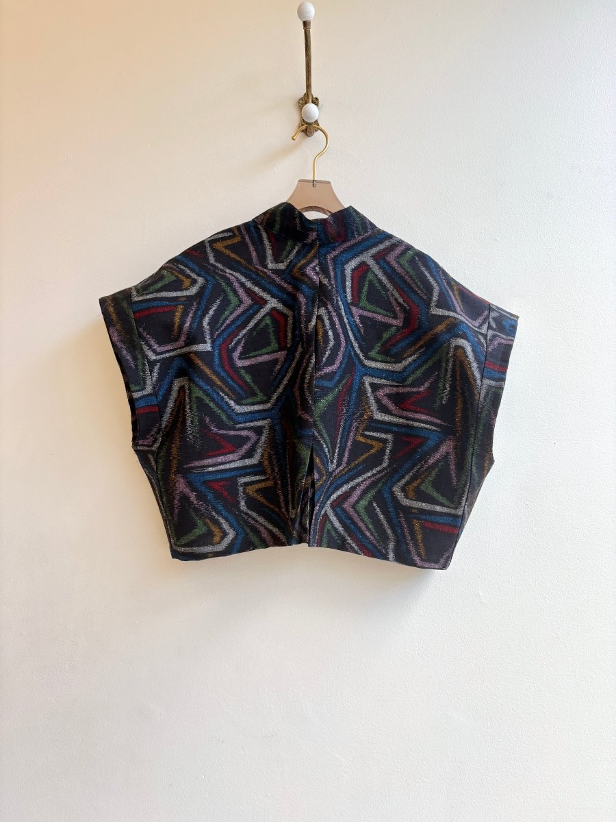 Cotton Kasuri Retro Vest - Made X Hudson