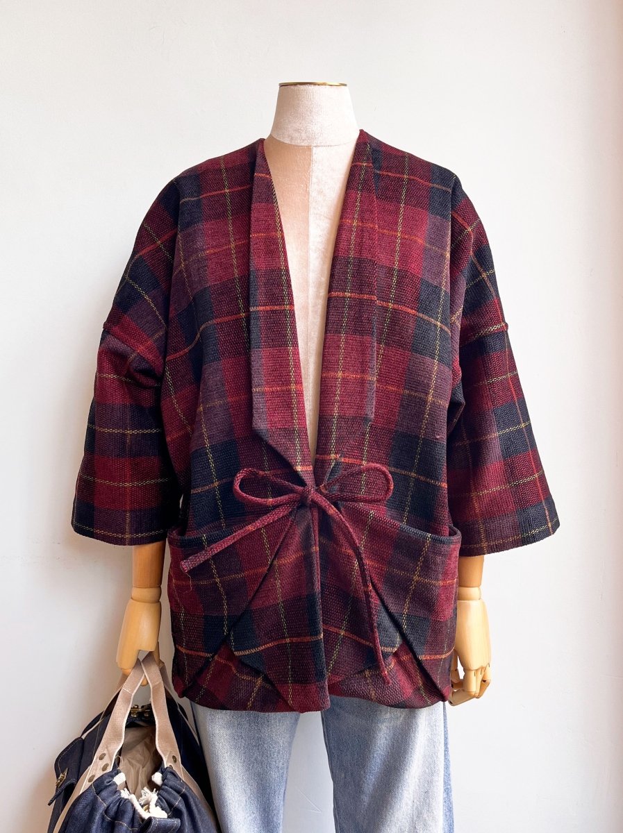 Red Plaid Chore Jacket - Made X Hudson