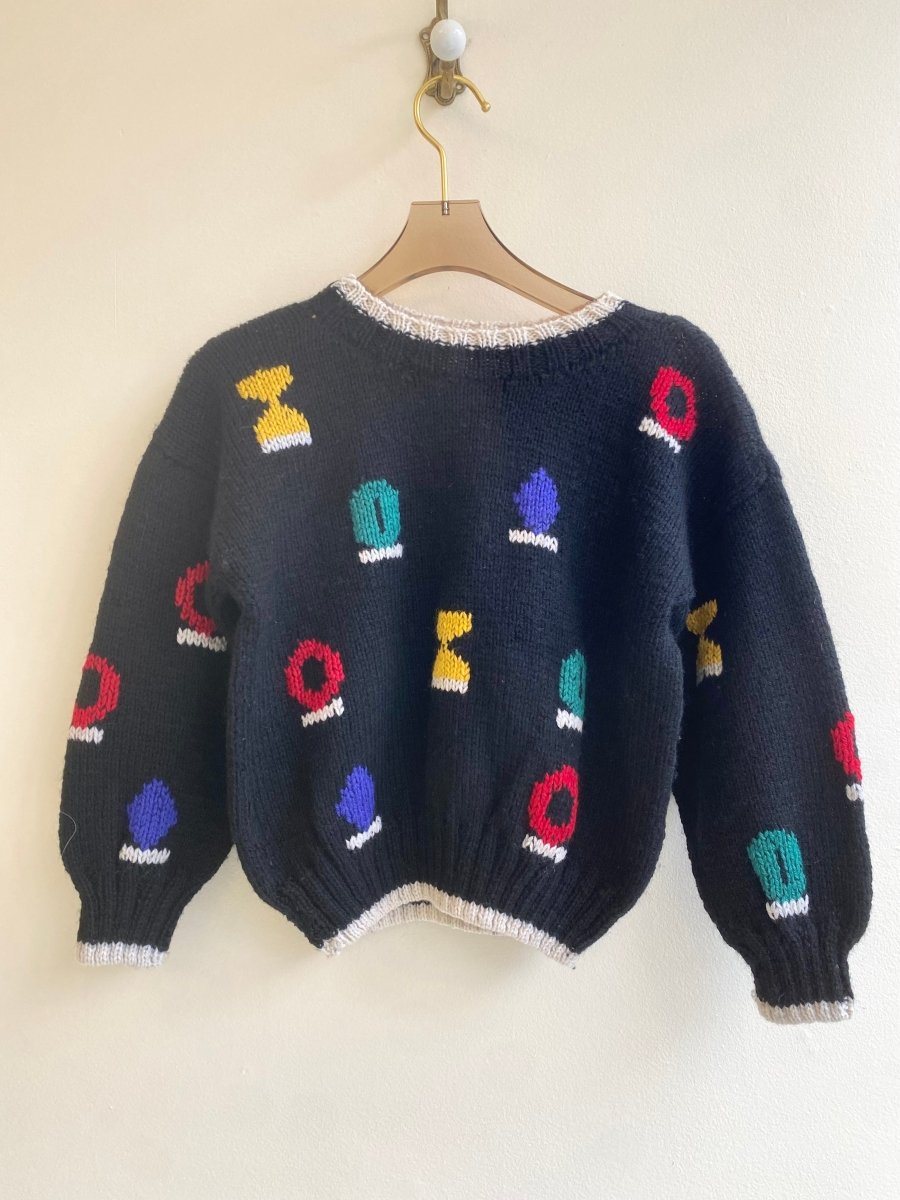 Kids Hand - Knit Wool Sweater by Cattavelli - Made X Hudson