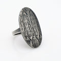 Oval Snake Scale Ring - Made X Hudson