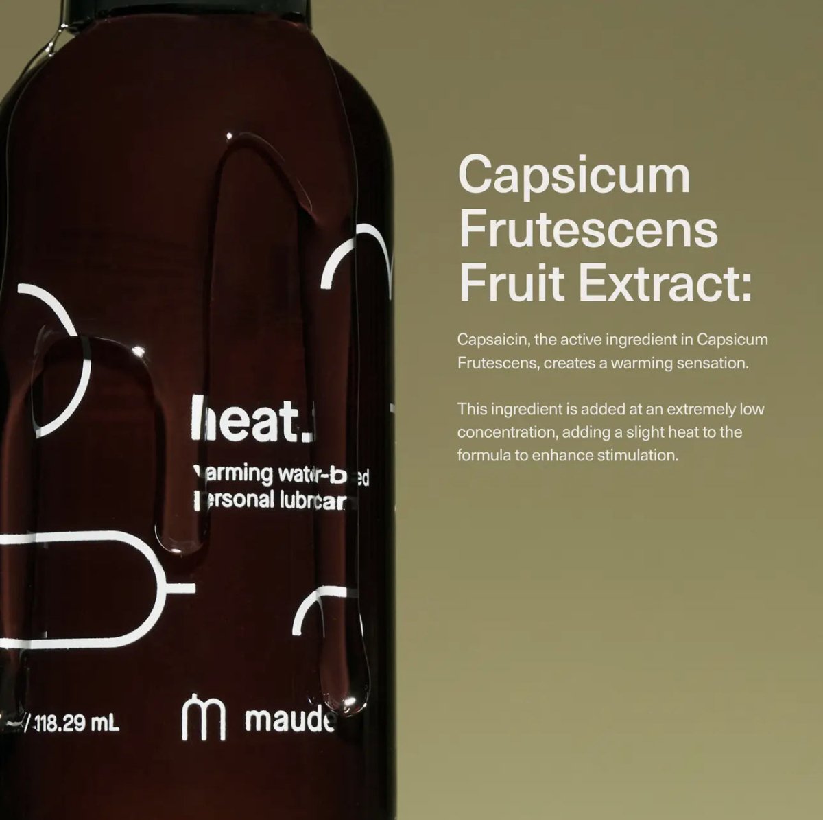 Heat | Warming Water - Based Lubricant - Made X Hudson