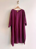 Dark Raspberry Gallery Dress - Made X Hudson