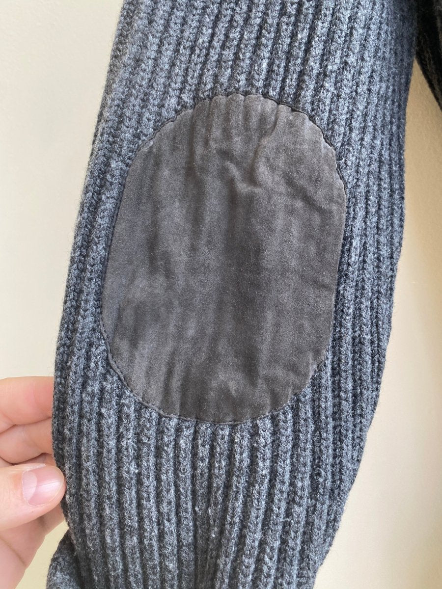 Michael Bastian | Dark Grey Cardigan 100% Cashmere (Vintage) - Made X Hudson