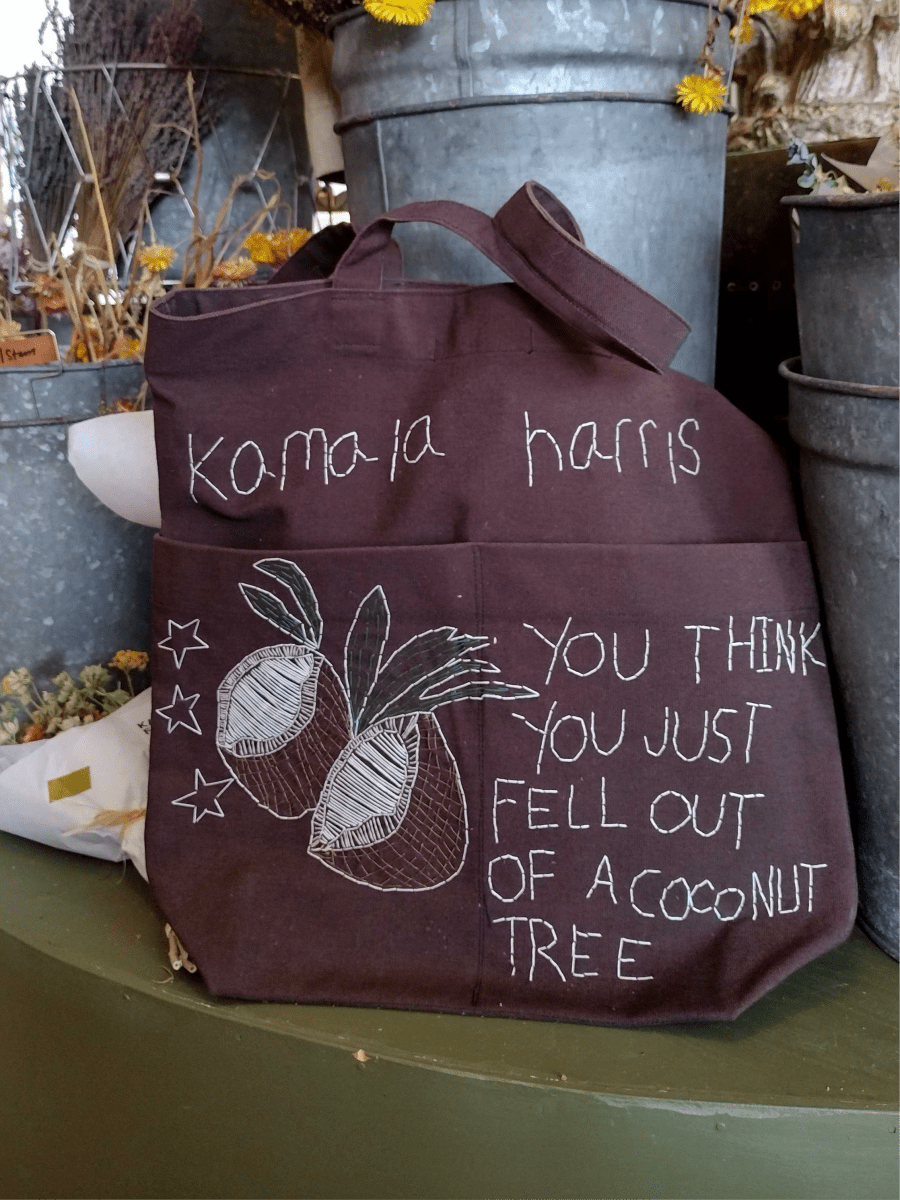 Kamala Harris “Coconut” Tote - Made X Hudson