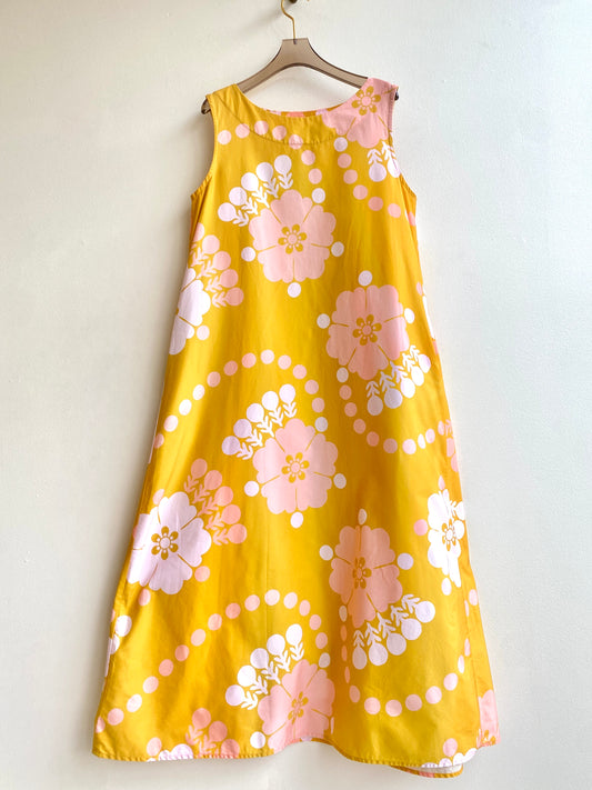 Sleeveless Floral Long Dress