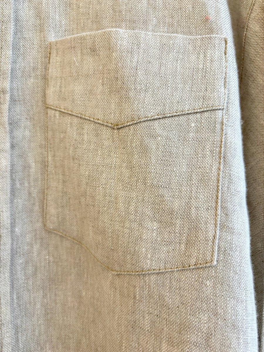 Everyday Button Down Linen Over Shirt - Made X Hudson