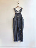 Bird Song Black Overalls | Hand Painted (Reworked) - Made X Hudson