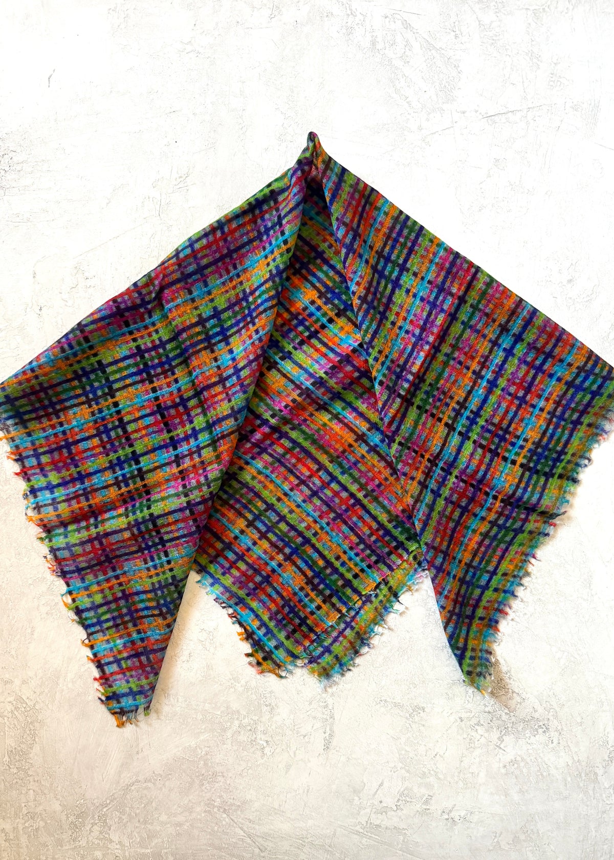 Cashmere Gauze Square Scarfs (Multiple Styles)