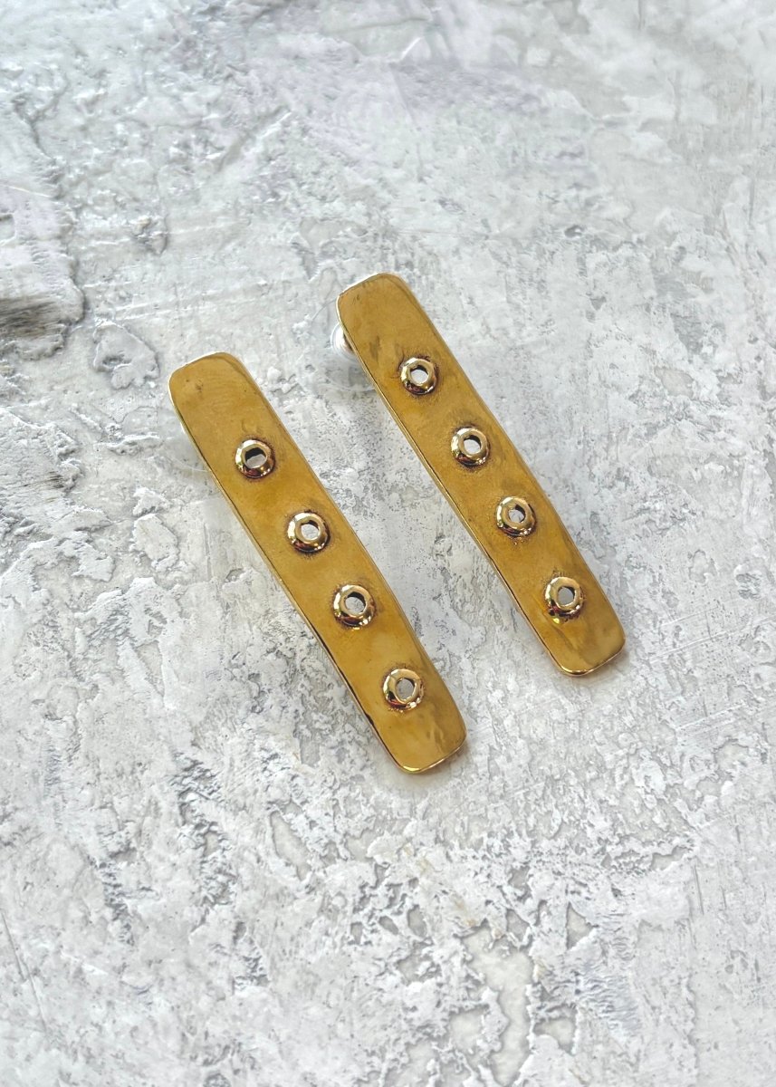 Vuoto Earrings | Long (Multiple Metals) - Made X Hudson