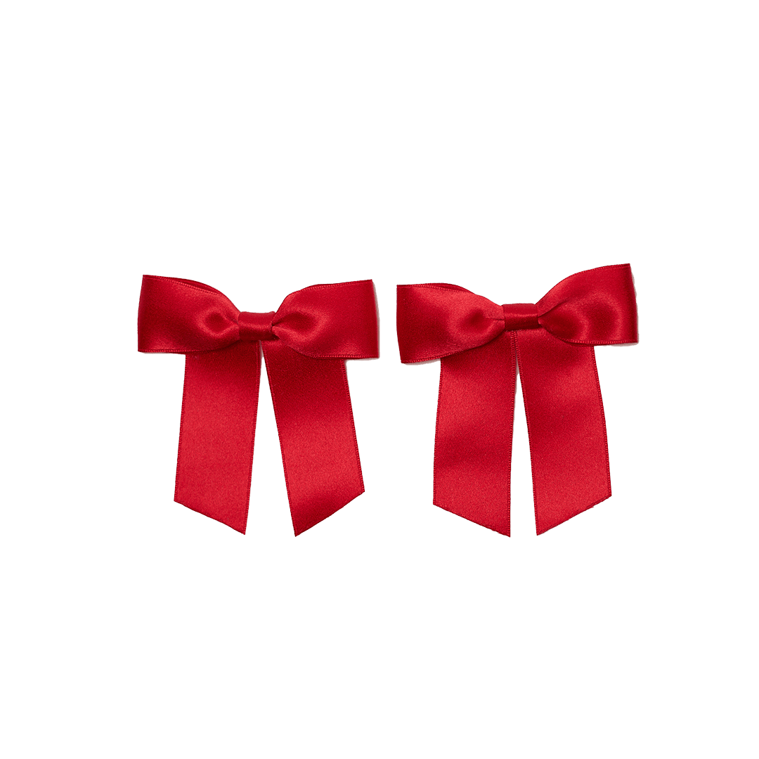 Daisies Pair Bow Hair Clips (More Colors) - Made X Hudson