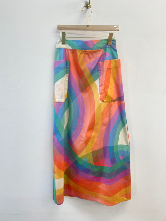 Rainbow “Ross” Maxi Skirt