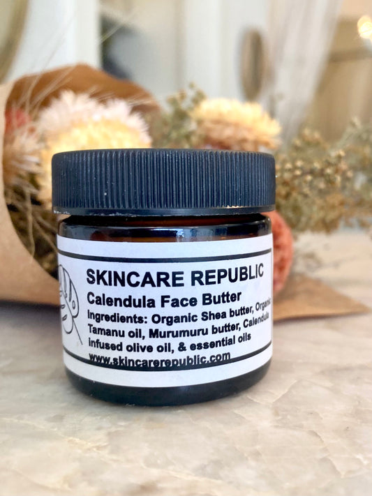 Calendula Vegan Face Butter | Handmade Body Butter Lotion