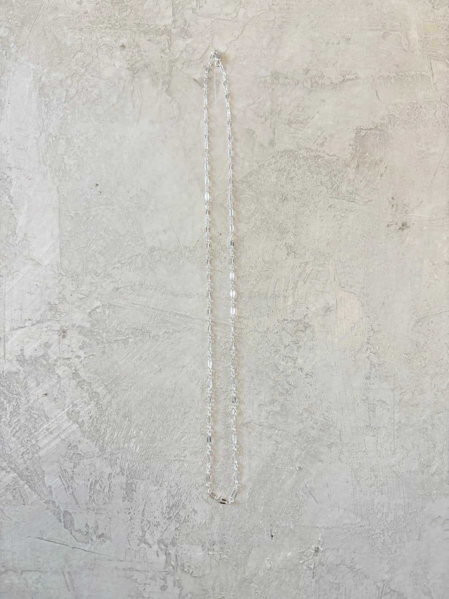 Solid Silver Glimmer Chain | 2.5mm (Multiple Lengths) - Made X Hudson