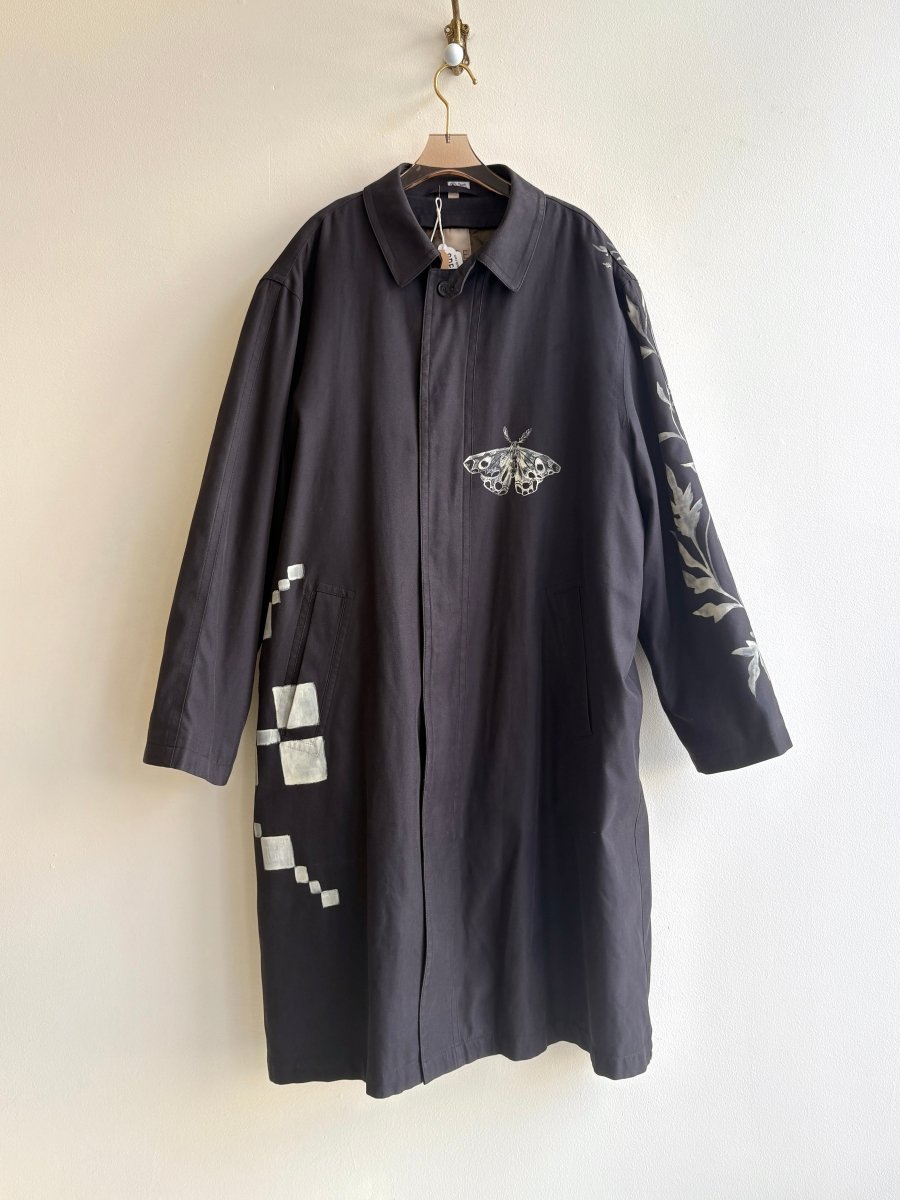 The Midnight Collector Trench | Hand Painted (Reworked) - Made X Hudson