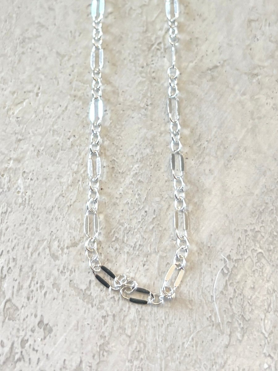 Solid Silver Glimmer Chain | 2.5mm (Multiple Lengths) - Made X Hudson