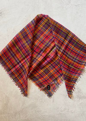 Cashmere Gauze Square Scarfs (Multiple Styles)