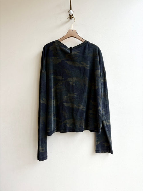 ASKKNY | Cropped Camouflage Long Sleeve (Vintage) - Made X Hudson