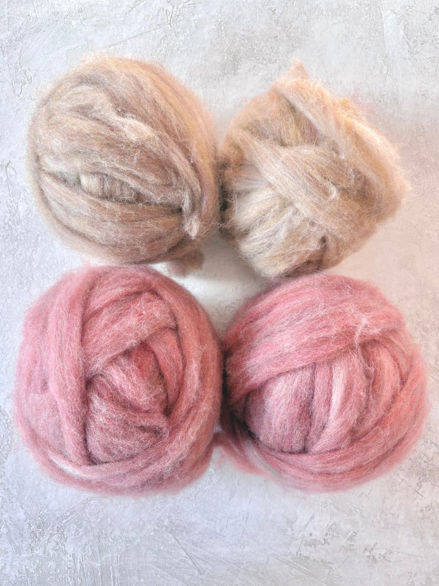 Feederbrook | BFL Wool | Roving, 4oz. (Multiple Colors) - Made X Hudson