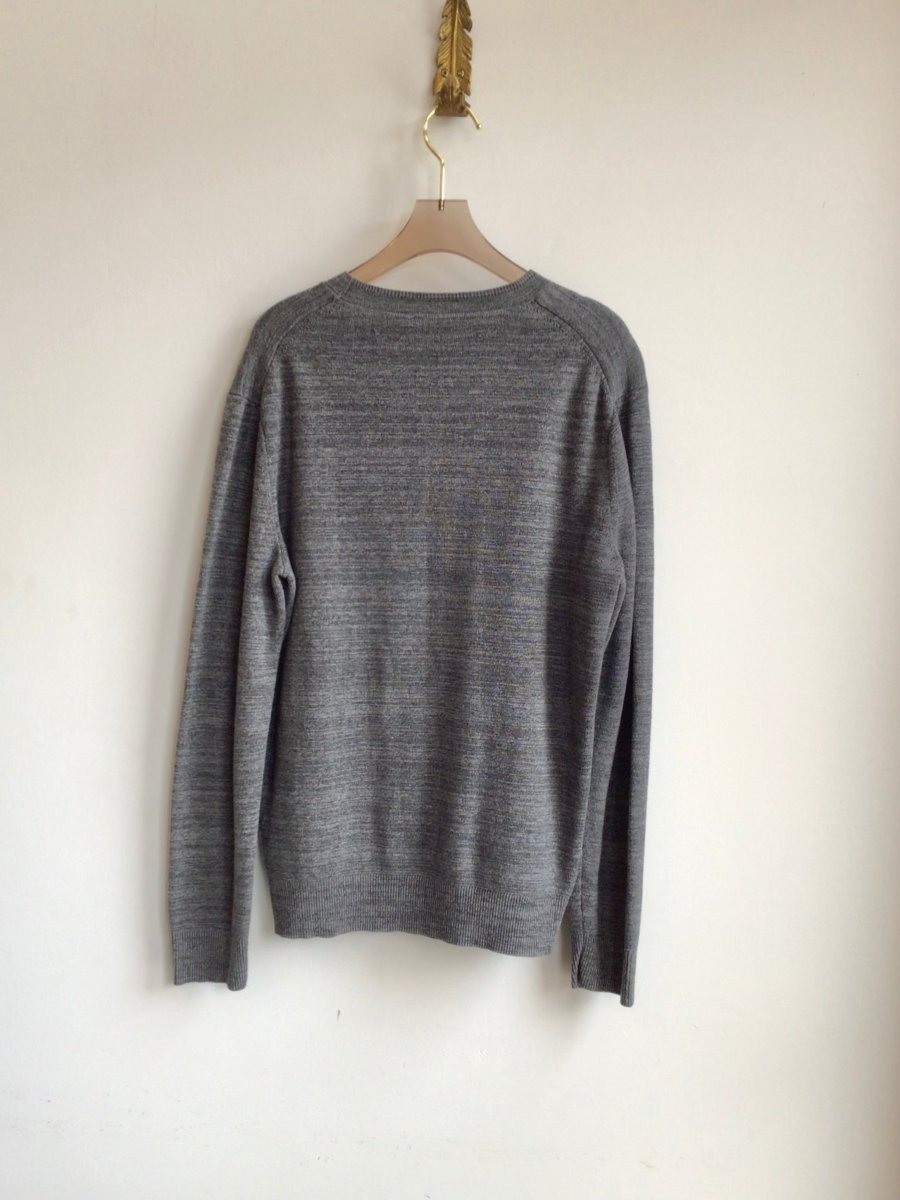 Theory | Grey Crewneck Sweater (Vintage) - Made X Hudson