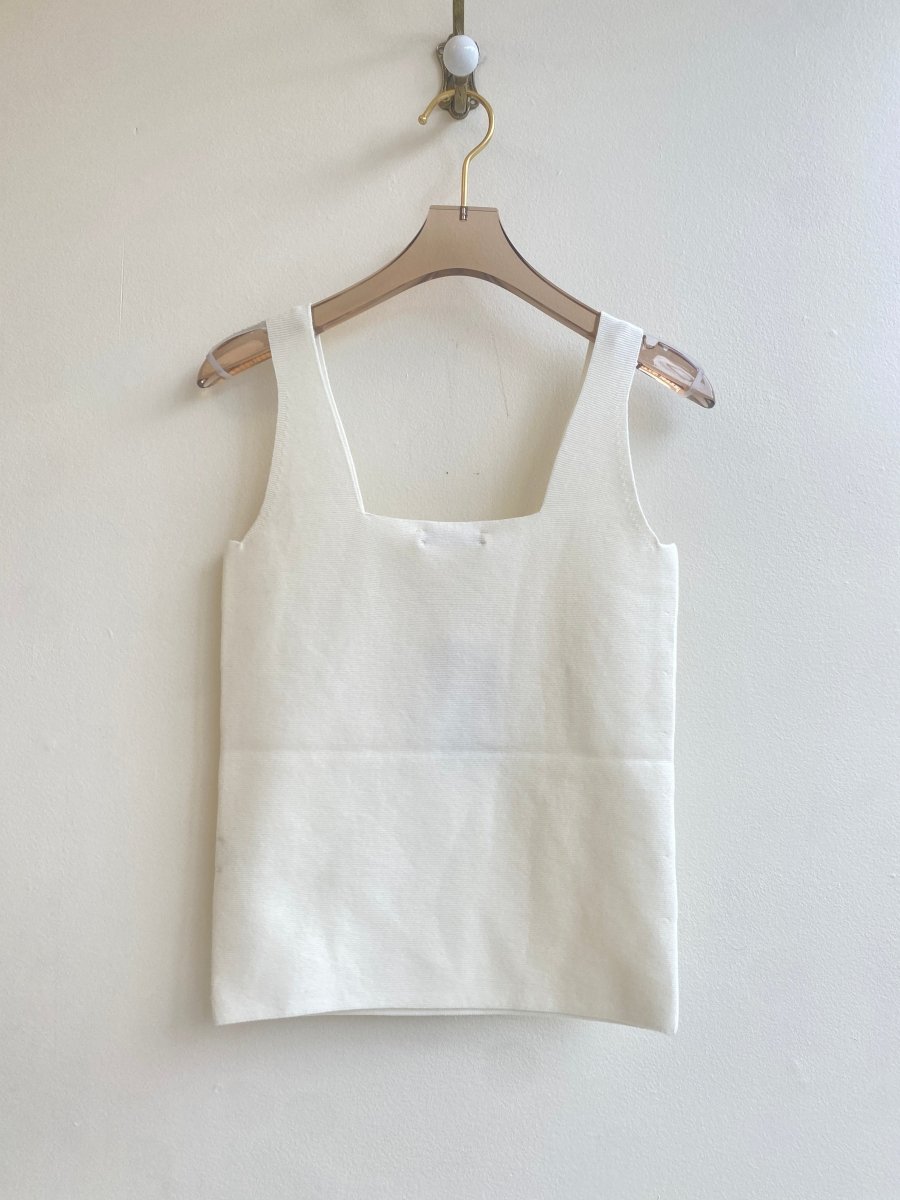 Ivory Hinda Eco Viscose Tank Top - Made X Hudson