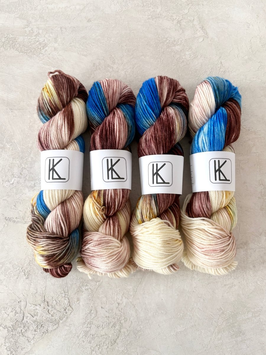 Lauritzen Dyed Fibers Terra | Wool | Worsted (Multiple Colors) - Made X Hudson