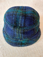 Blue & Green Plaid Deadstock Wool Bucket Hat - Made X Hudson