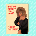 Greeting Card | “You’re simply the best! Happy Birthday” - Made X Hudson