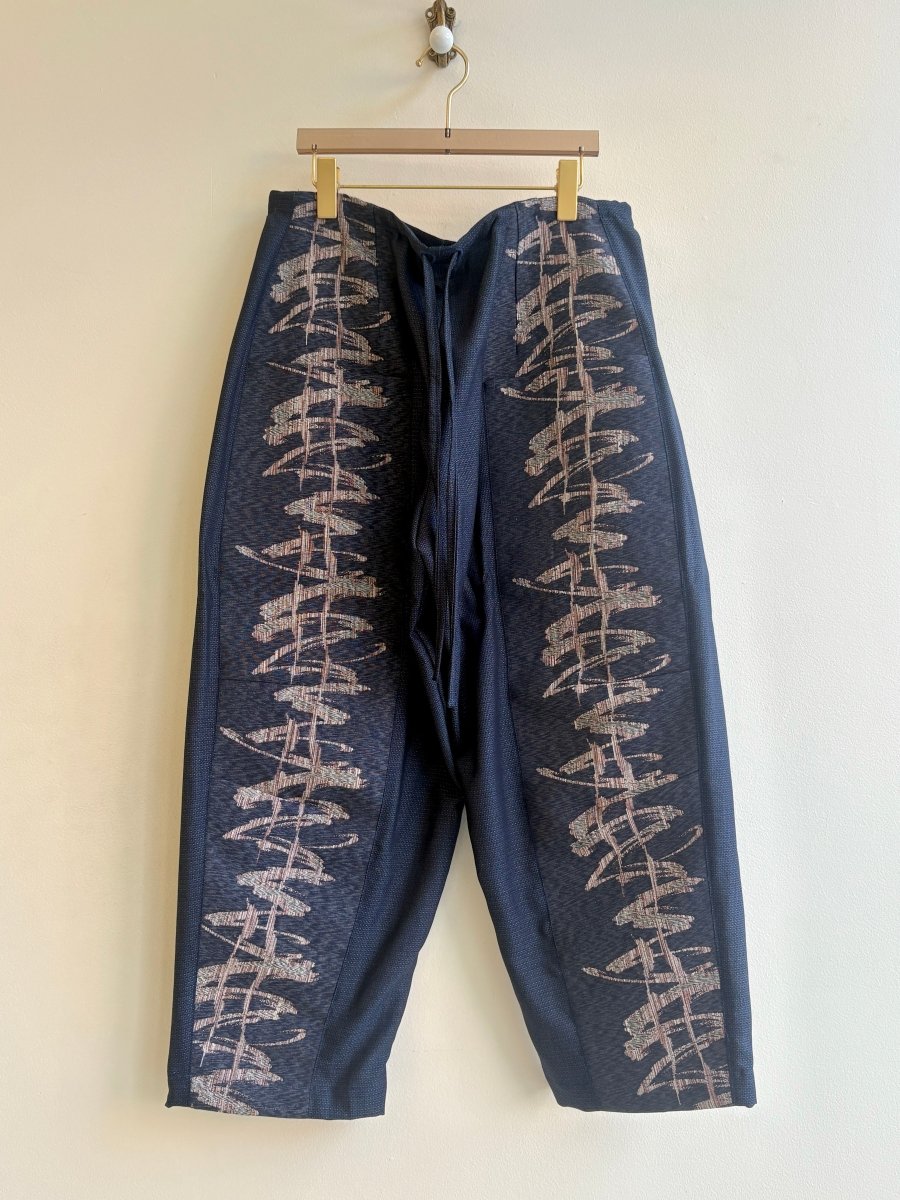 Brocade Accent Side Pocket Pants - Made X Hudson