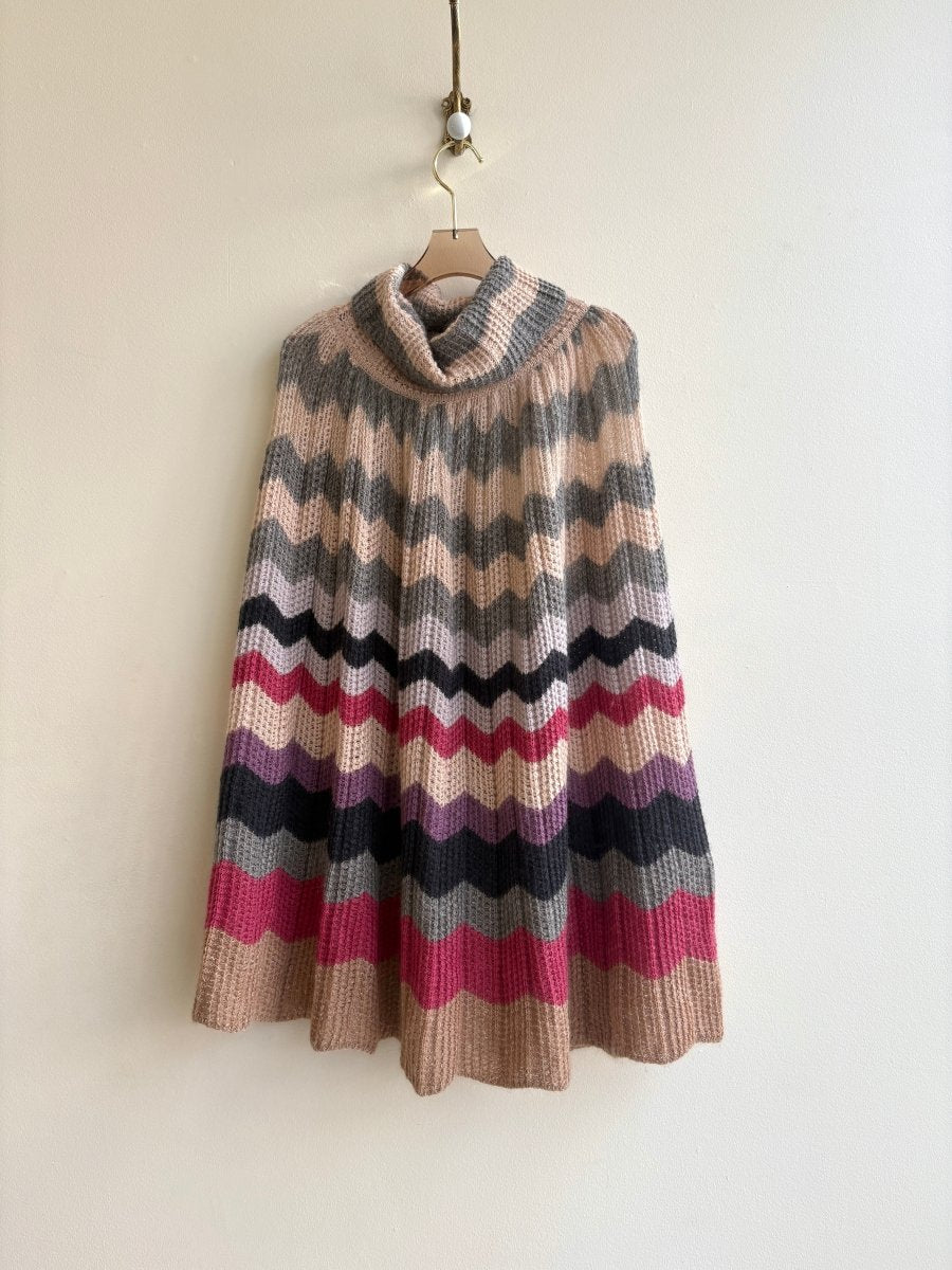Missoni | Chevron Cape (Vintage) - Made X Hudson