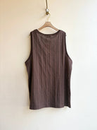 CMMN SWDN | Chestnut Crochet Tank Top (Vintage) - Made X Hudson