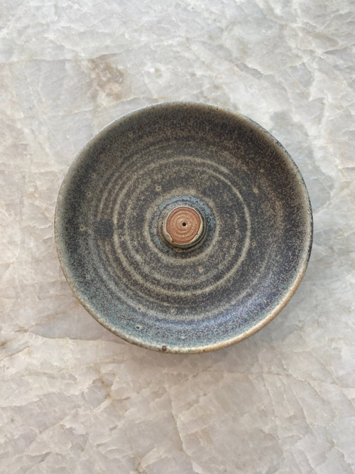 Army Green with Brown Center Incense Holder - Made X Hudson