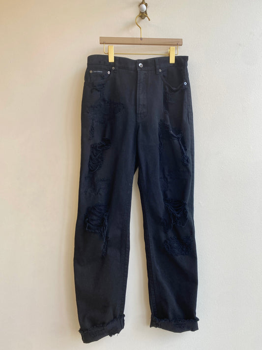 Dolce & Gabbana | High-Rise Straight Leg Jeans (Vintage)