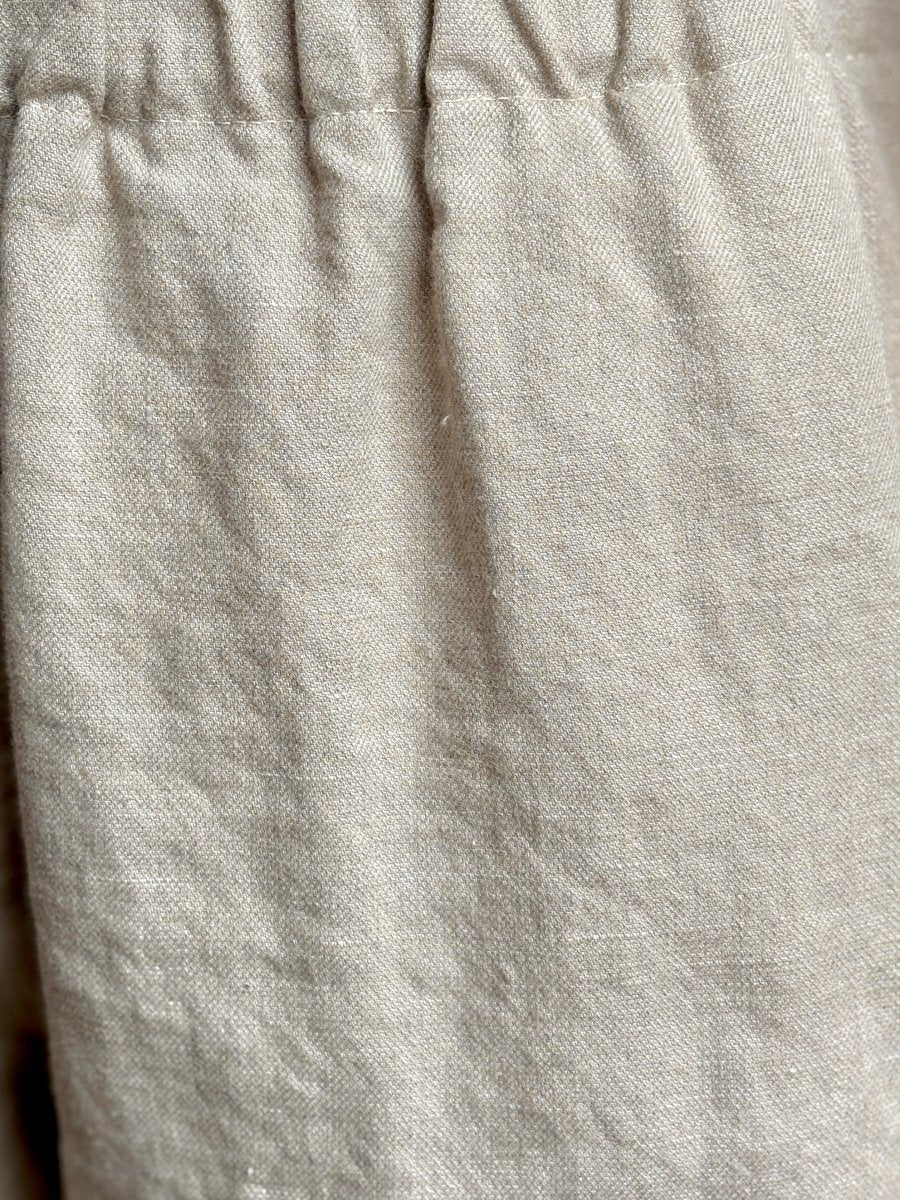 Sandstone Linen & Wool Studio Pant - Made X Hudson