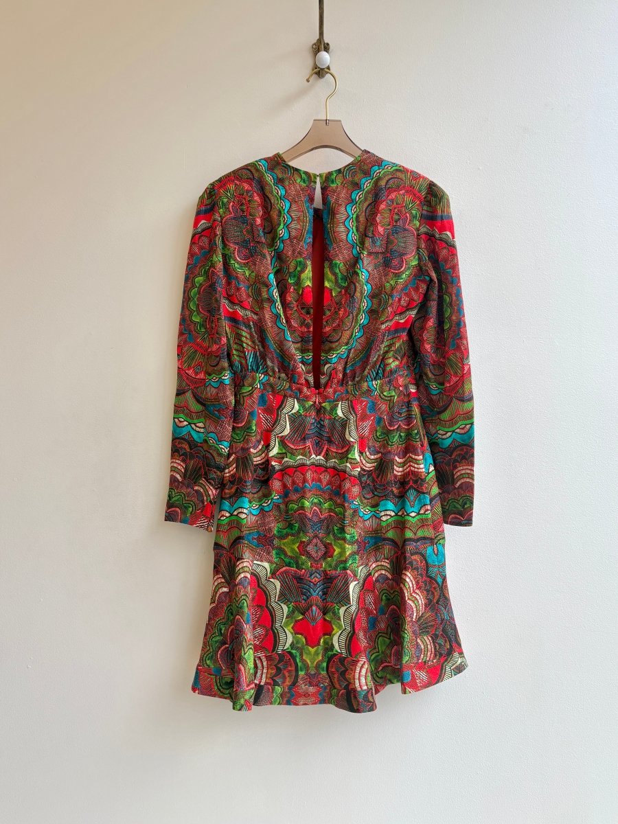 Saloni | Silk Mandala Dress (Vintage) - Made X Hudson