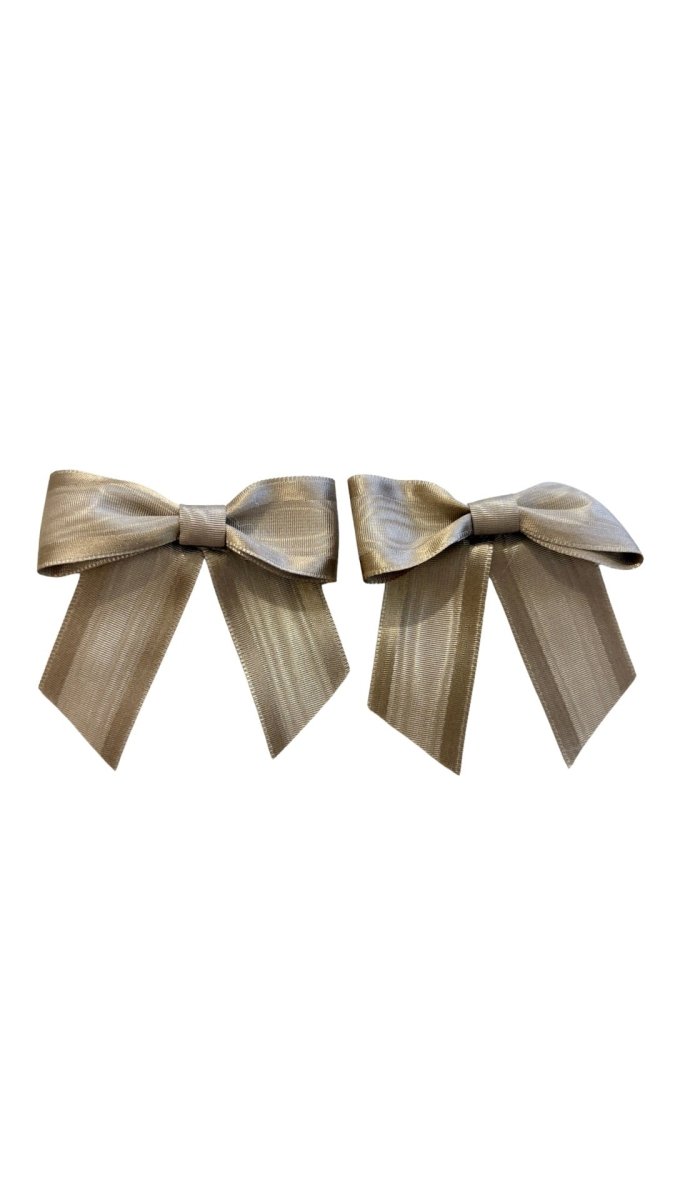 Daisies Pair Bow Hair Clips (More Colors) - Made X Hudson