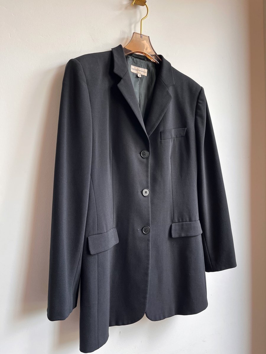 Emporio Armani | Black Blazer (Vintage) - Made X Hudson