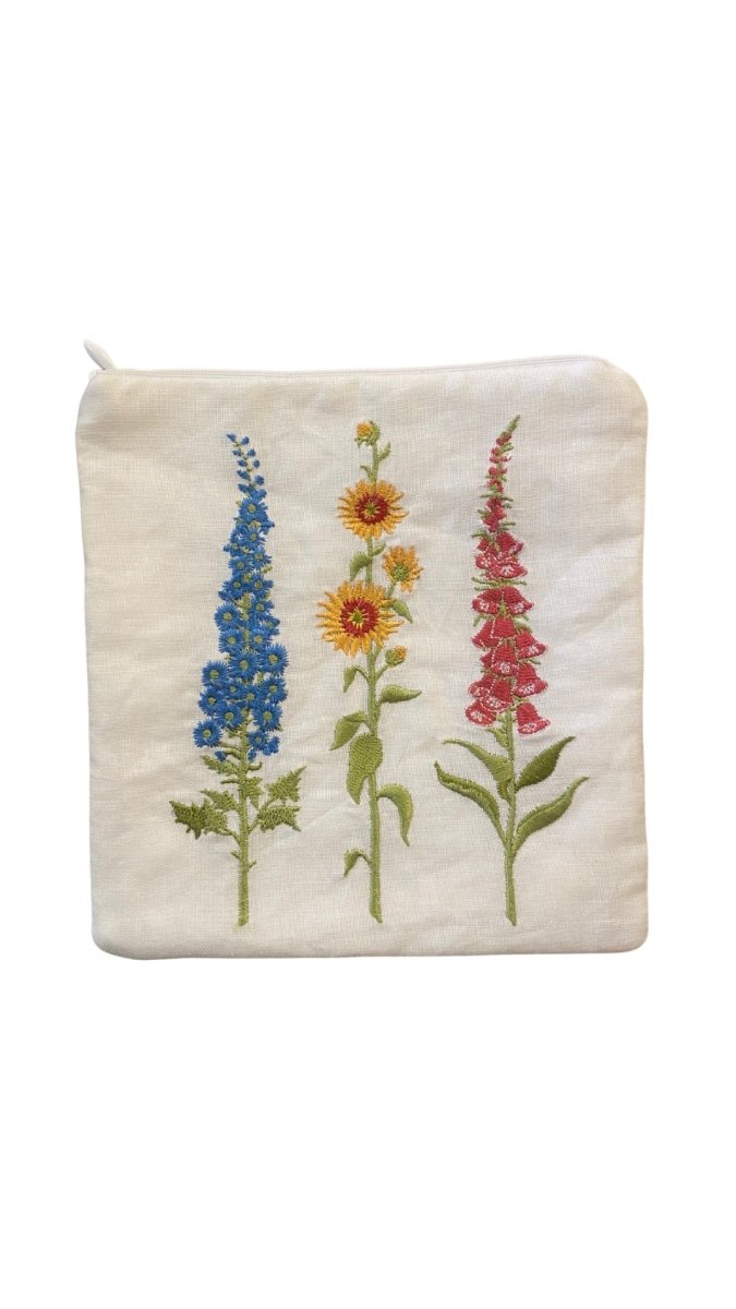 Upcycled Fabric Zipper Pouches - Made X Hudson