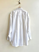 “Desmond” White Catskill Print Shirt (Reworked) - Made X Hudson