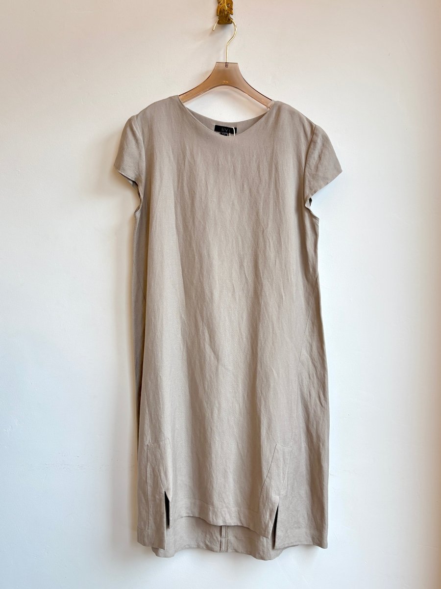 Hem Dress Dove Grey - Made X Hudson