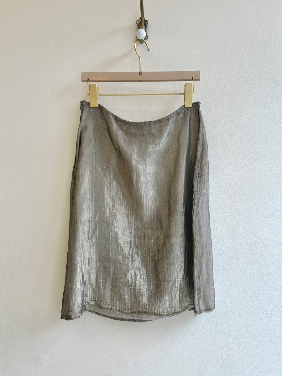 Matthew Williamson | Metallic Skirt (Vintage) - Made X Hudson