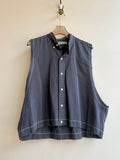 The Valley Shirt Sleeveless Grey Tank (Reworked) - Made X Hudson