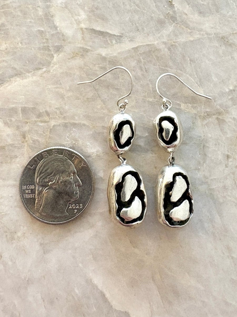 Archipelago Sterling Silver Hook Earrings - Made X Hudson