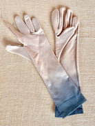 Pinenut and Indigo Ombre High Rise Gardening Gloves w/ Grip Palm - Made X Hudson