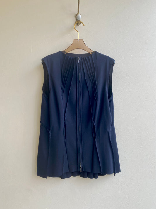 Navy Blue Arka Vest