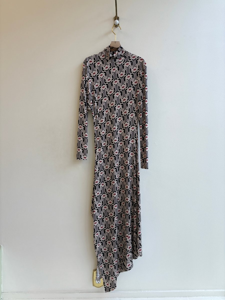 Mirae | Mod Flower Body Con Dress (Vintage) - Made X Hudson