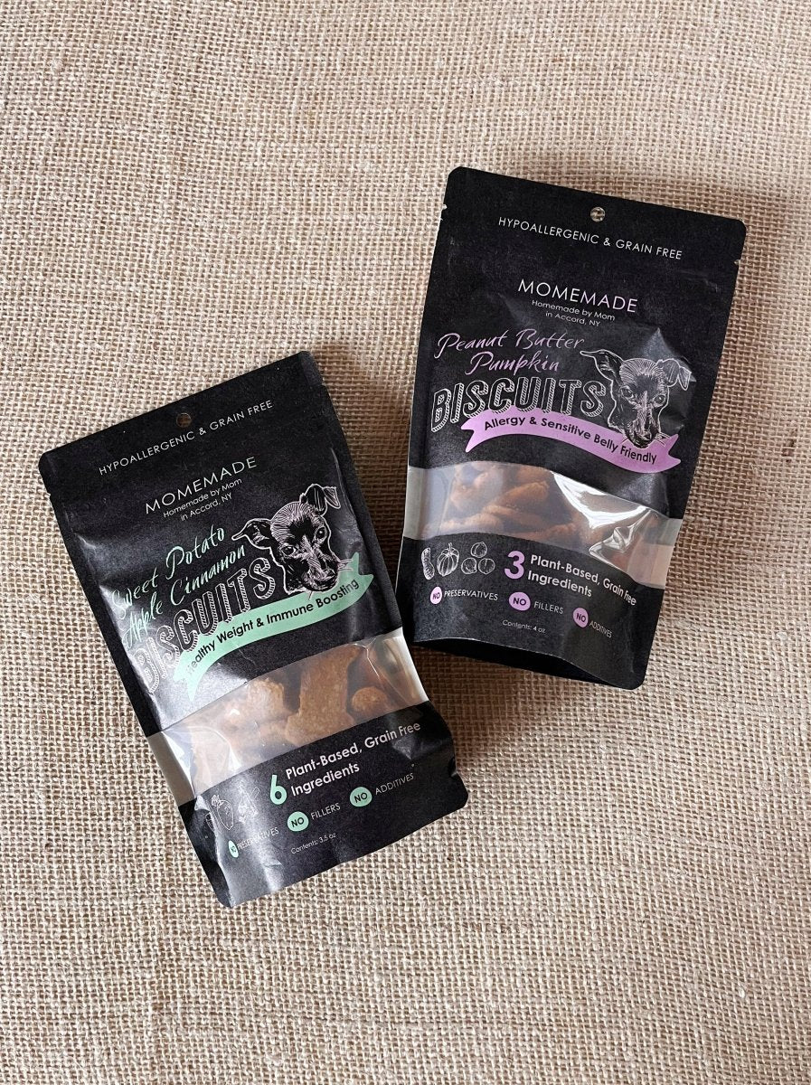 Momemade | Vegan Dog Biscuits (Multiple Flavors) - Made X Hudson