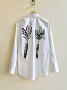 “Mika” Carrot Print Shirt (Reworked) - Made X Hudson