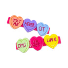 Candy Hearts Alligator Hair Clip (Set of 2) - Made X Hudson