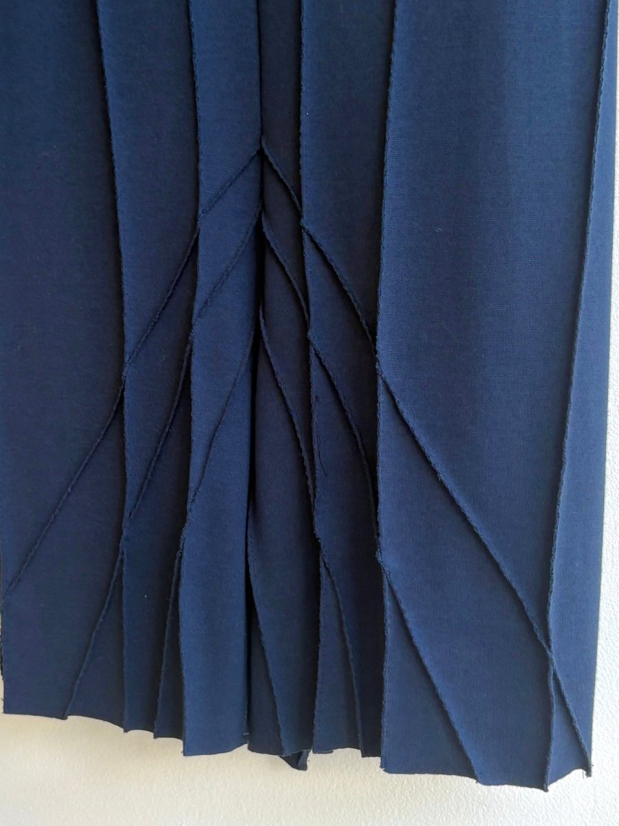 Navy Blue AD Skirt - Made X Hudson